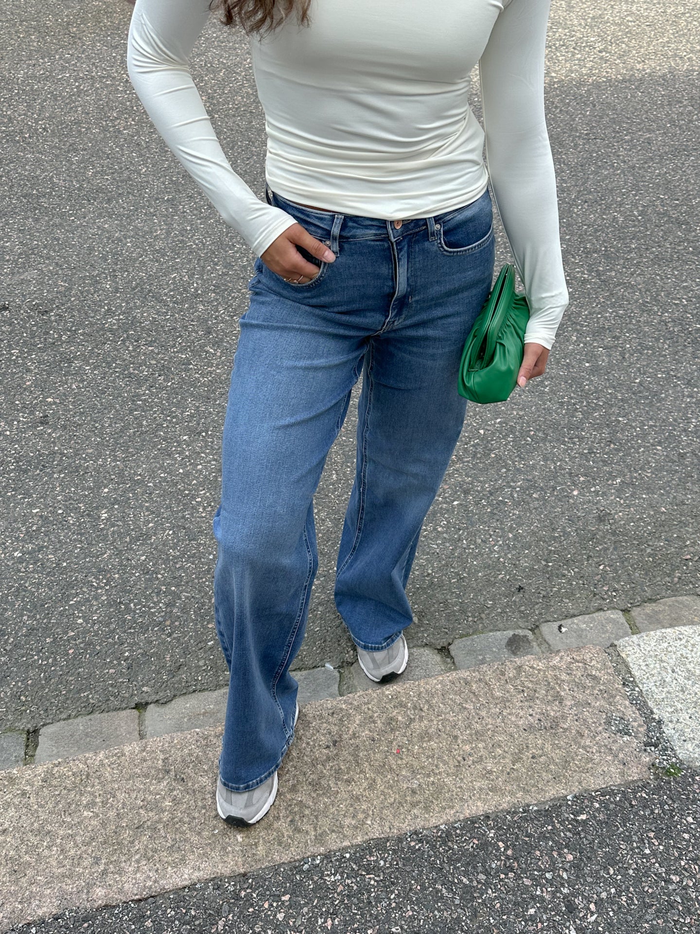 ONLMADISON BLUSH HW Wide Jeans - DOT372